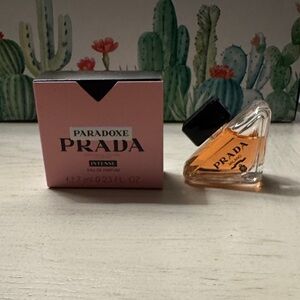 Prada Paradoxe Intense Perfume - Pink and Black dab on miniature